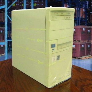 Computer tower rapped with VpCI-125 shrink film