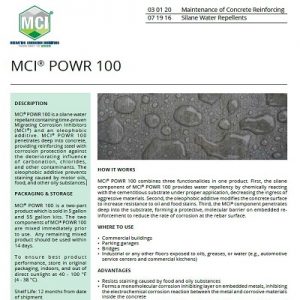 MCI® POWR 100